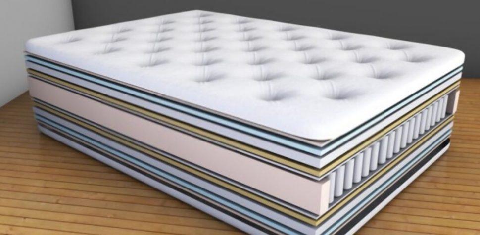 sams hybrid mattress in a box