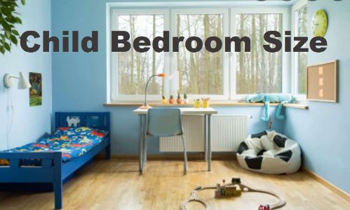 Child Bedroom Size 