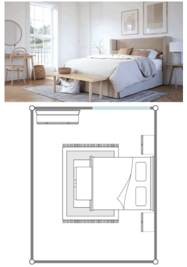 10 x 12 Bedroom Layout (5 Elegant Design Ideas) - BedroomIdeasLog